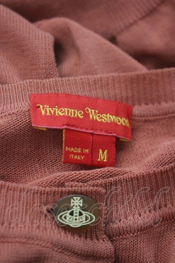 画像5: ヴィヴィアンウエストウッド 中古 / カラーオーブ刺繍ニットカーディガン M  I-26-03-29-018-to-HD-ZI (5)