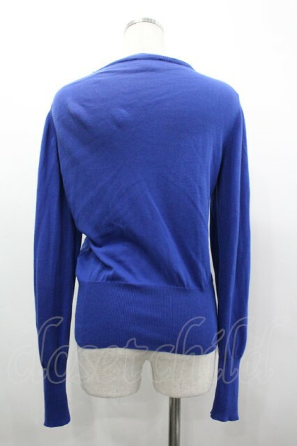 画像2: ヴィヴィアンウエストウッド 中古 / カラーオーブ刺繍ニットカーディガン M  I-26-03-29-019-to-HD-ZI (2)