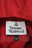 画像5: ヴィヴィアンウエストウッド 中古 / カラーオーブ刺繍ニットカーディガン M 赤  I-26-03-29-020-to-HD-ZI (5)