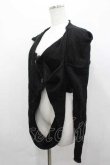 画像2: ヴィヴィアンウエストウッド 中古 / オーブボタン変形ニットボレロ 2 黒  I-26-04-22-022-to-HD-ZI (2)