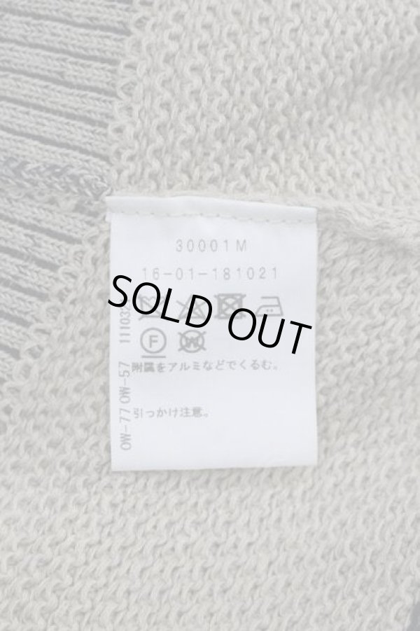 画像5: ヴィヴィアンウエストウッド 中古 / フードニットカーディガン 2 アイボリーＸ黒  I-26-04-22-026-to-HD-ZI (5)