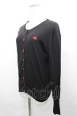画像2: ヴィヴィアンウエストウッド 中古 / 単色オーブ刺繍 ニットカーディガン 3  I-26-04-22-027-to-HD-ZI (2)