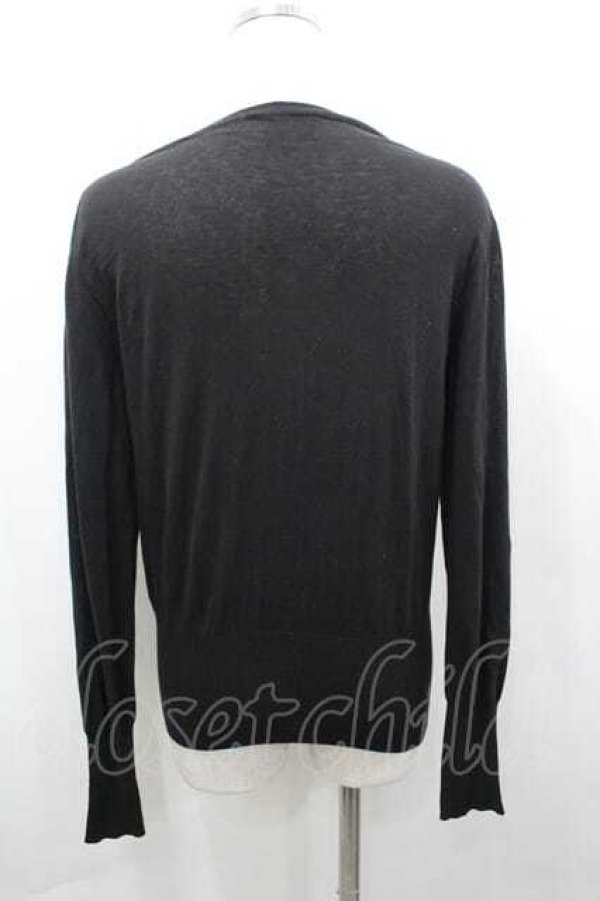 画像3: ヴィヴィアンウエストウッド 中古 / 単色オーブ刺繍 ニットカーディガン 3  I-26-04-22-027-to-HD-ZI (3)