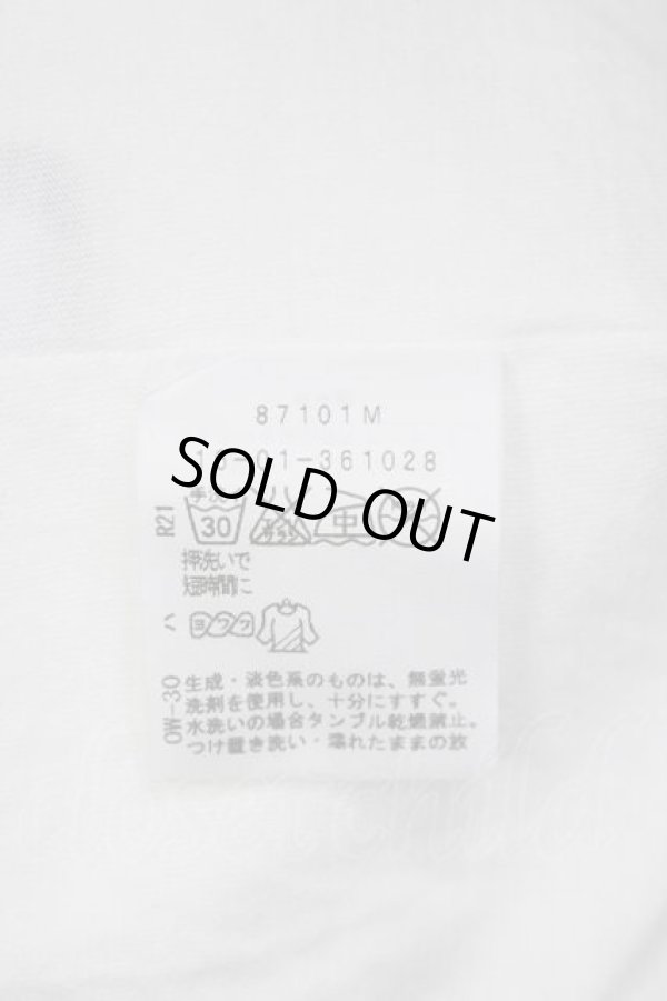 画像5: ヴィヴィアンウエストウッド 中古 / ボタニカルオーブプリント半袖カットソー 2 白Ｘ緑  I-26-04-22-030-to-HD-ZI (5)