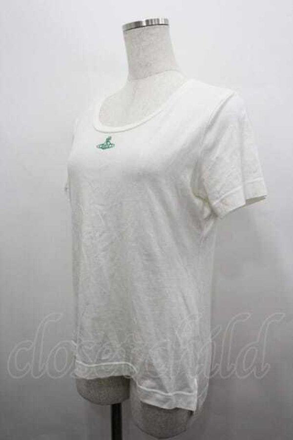 画像2: ヴィヴィアンウエストウッド 中古 / CHOICE//オーブ刺繍半袖カットソー 3  I-26-04-22-032-to-HD-ZI (2)