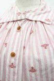 画像3: ヴィヴィアンウエストウッド 中古 / オーブ総柄半袖シャツ 3 ピンクｘ白  I-26-04-22-004-bl-HD-ZI (3)