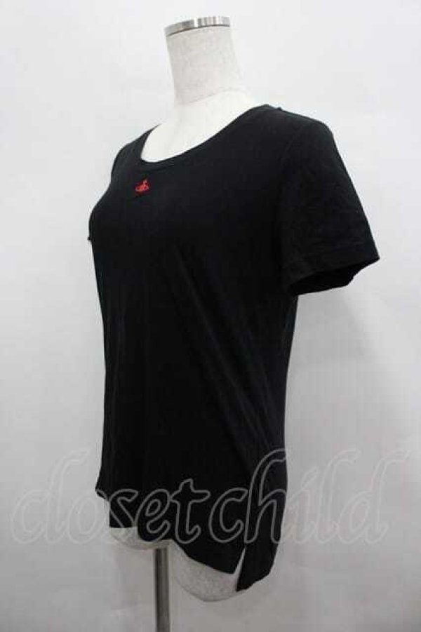 画像2: ヴィヴィアンウエストウッド 中古 / CHOICE//オーブ刺繍半袖カットソー 3  I-26-04-22-037-to-HD-ZI (2)