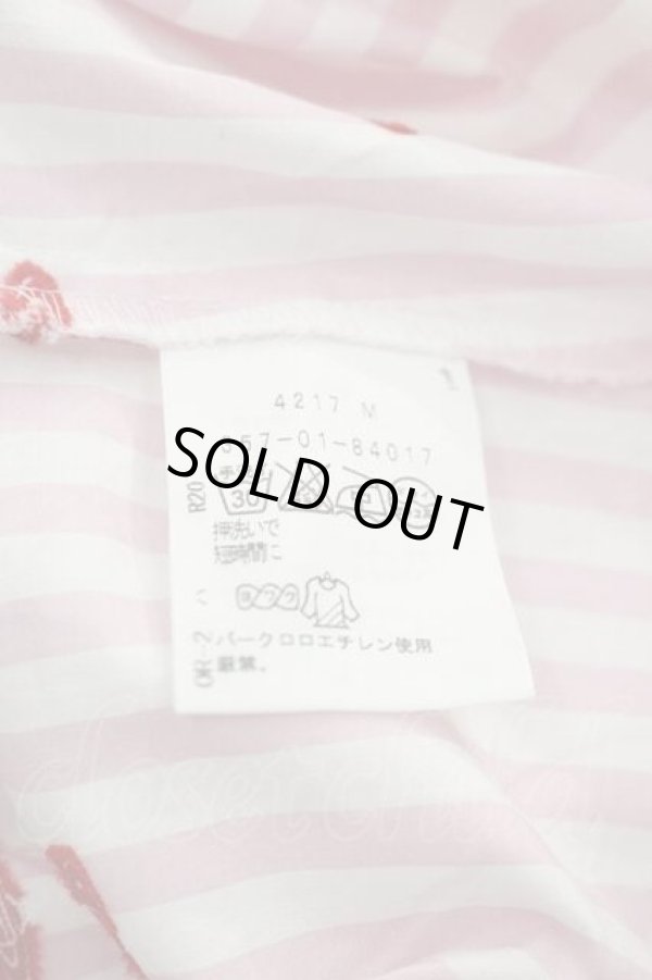 画像5: ヴィヴィアンウエストウッド 中古 / オーブ総柄半袖シャツ 3 ピンクｘ白  I-26-04-22-004-bl-HD-ZI (5)