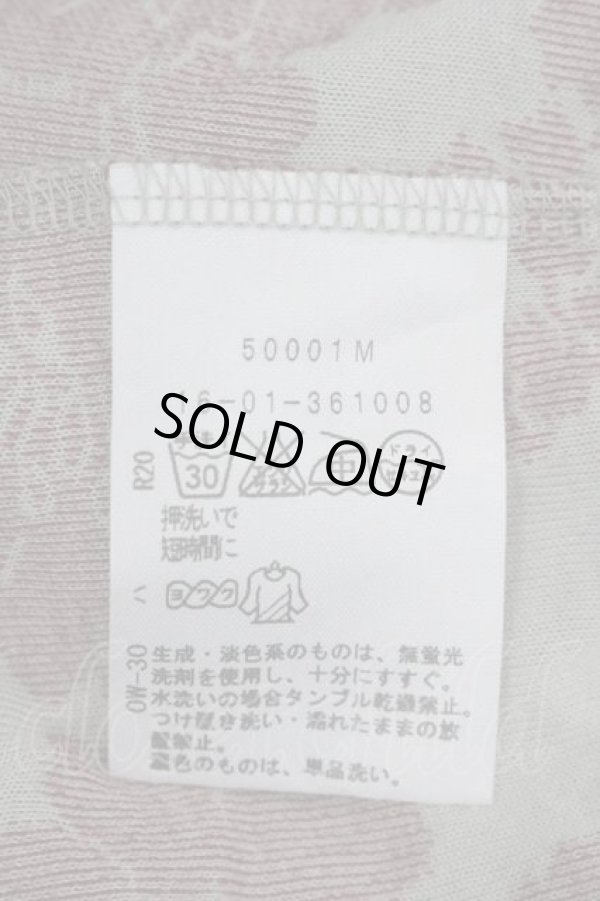 画像5: ヴィヴィアンウエストウッド 中古 / フラワー総柄半袖カットソー 3 グレーＸ赤  I-26-04-22-040-to-HD-ZI (5)