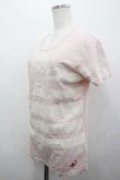 画像2: ANGLOMANIA 中古 / LeeコラボTシャツ L ピンク  I-26-04-22-041-to-HD-ZI (2)