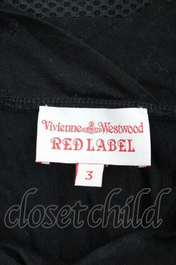 画像5: ヴィヴィアンウエストウッド 中古 / CAT刺繍カットソー 3 黒Ｘ白  I-26-04-22-043-to-HD-ZI (5)