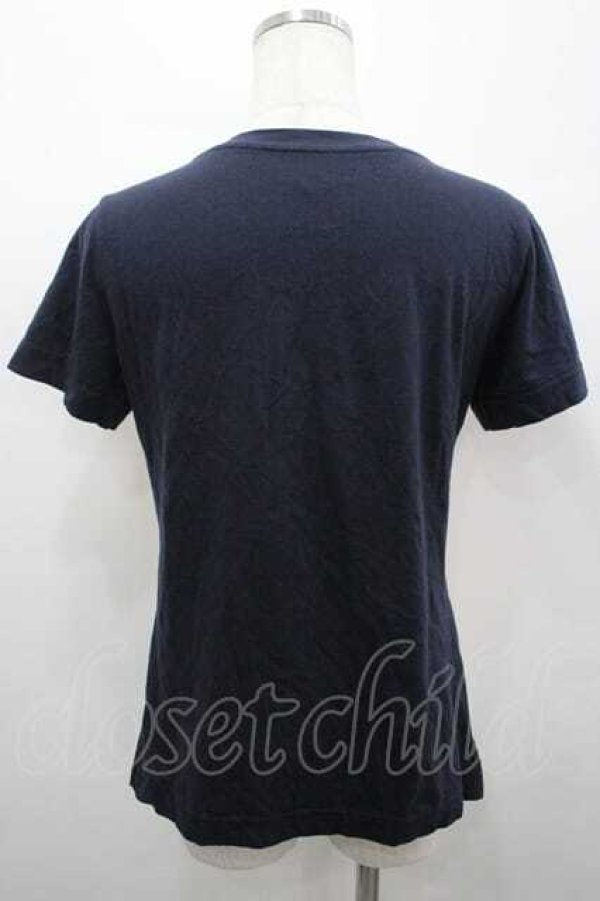 画像3: ヴィヴィアンウエストウッド 中古 / ユニオンジャックTシャツ 3 ネイビー  I-26-04-22-046-ts-HD-ZI (3)