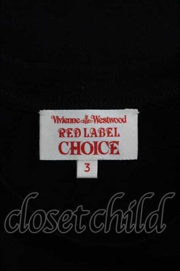 画像4: ヴィヴィアンウエストウッド 中古 / CHOICE時計Tシャツ 3 黒  I-26-04-22-047-to-HD-ZI (4)