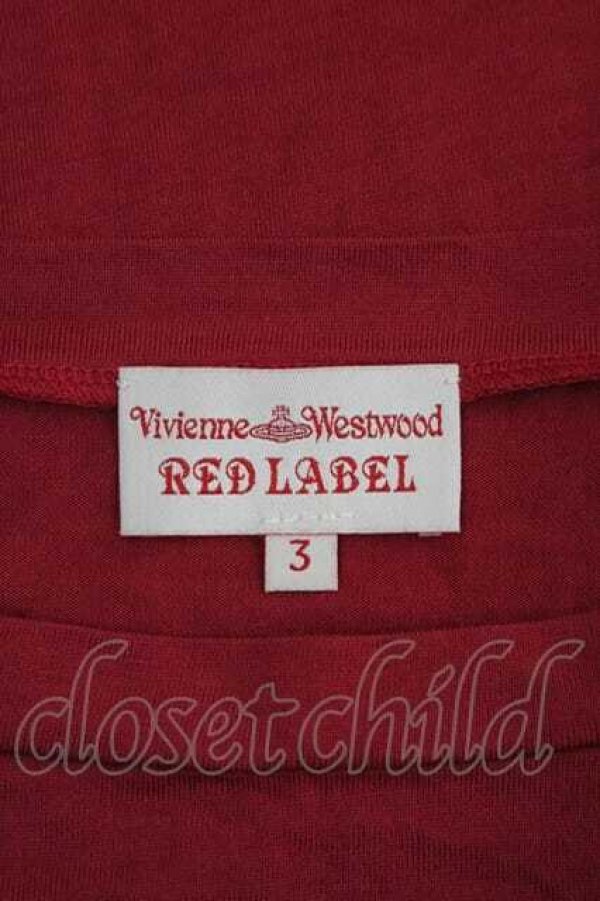画像4: ヴィヴィアンウエストウッド 中古 / トラ柄半袖カットソー 3 赤  I-26-04-22-050-to-HD-ZI (4)