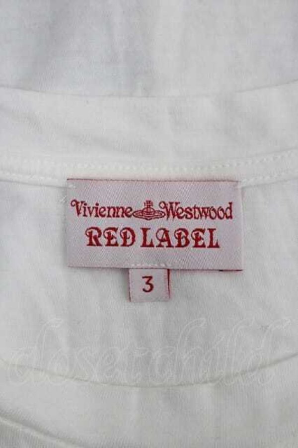 画像4: ヴィヴィアンウエストウッド 中古 / ハートTシャツ 3 白Ｘ赤  I-26-04-22-051-to-HD-ZI (4)