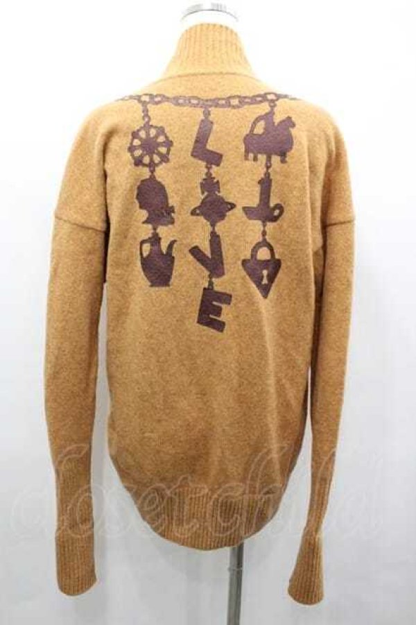 画像3: ヴィヴィアンウエストウッド 中古 / 騙シ絵ネックレスプリントハイネックニットトップス 2  I-26-04-22-058-to-HD-ZI (3)