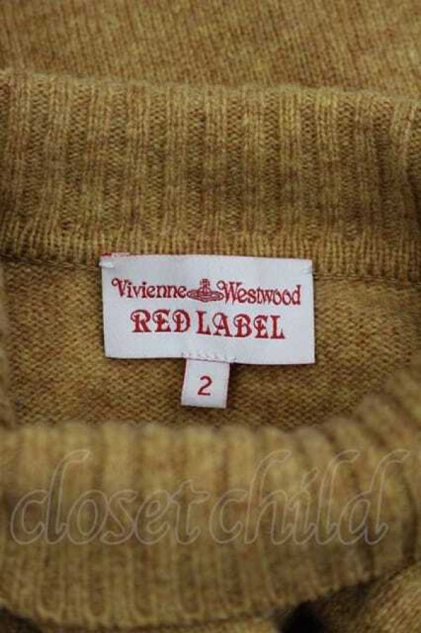 画像4: ヴィヴィアンウエストウッド 中古 / 騙シ絵ネックレスプリントハイネックニットトップス 2  I-26-04-22-058-to-HD-ZI (4)
