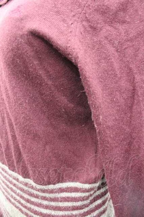 画像3: ヴィヴィアンウエストウッド 中古 / 裾ラインハイネックニットトップス 2 ボルドー  I-26-04-22-060-to-HD-ZI (3)