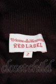 画像5: ヴィヴィアンウエストウッド 中古 / 裾ラインハイネックニットトップス 2 ボルドー  I-26-04-22-060-to-HD-ZI (5)