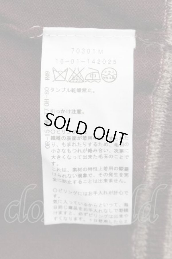 画像6: ヴィヴィアンウエストウッド 中古 / 裾ラインハイネックニットトップス 2 ボルドー  I-26-04-22-060-to-HD-ZI (6)