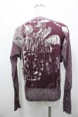 画像3: ヴィヴィアンウエストウッド 中古 / 袖切リ替エ総柄ニットトップス 2  I-26-04-22-067-to-HD-ZI (3)
