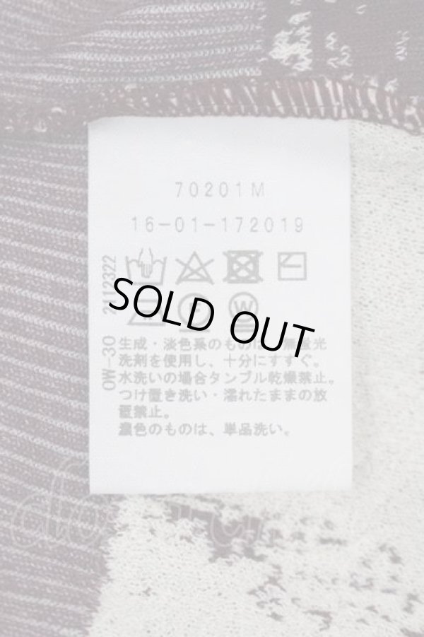画像5: ヴィヴィアンウエストウッド 中古 / 袖切リ替エ総柄ニットトップス 2  I-26-04-22-067-to-HD-ZI (5)