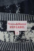 画像4: ヴィヴィアンウエストウッド 中古 / 袖切リ替エ総柄ニットトップス 2  I-26-04-22-068-to-HD-ZI (4)