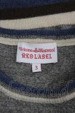 画像4: ヴィヴィアンウエストウッド 中古 / ダイヤプリントニットトップス 3 青Ｘベージュ  I-26-04-22-070-to-HD-ZI (4)