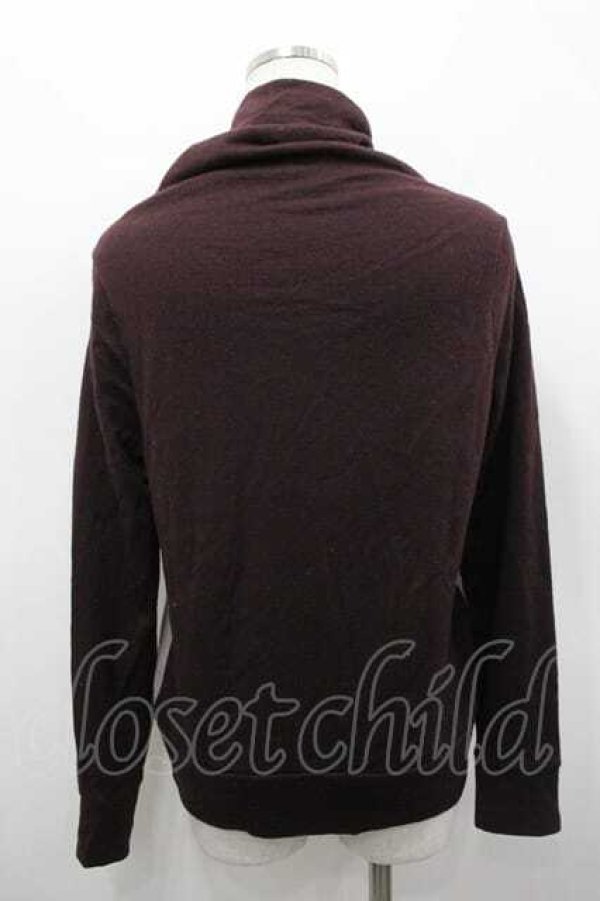 画像3: ヴィヴィアンウエストウッド 中古 / 単色オーブ刺繍切リ替エフードトップス  ブラウンＸアイボリー  I-26-04-22-071-to-HD-ZI (3)