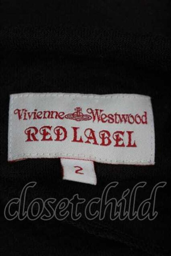 画像4: ヴィヴィアンウエストウッド 中古 / 単色オーブ刺繍切リ替エフードトップス  ブラウンＸアイボリー  I-26-04-22-071-to-HD-ZI (4)