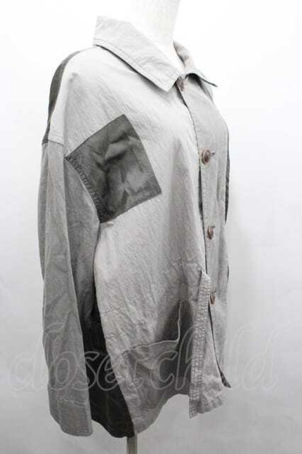 画像3: ヴィヴィアンウエストウッド 中古 / デニムドッキングジャケット 00 グレー  I-26-04-22-075-jc-HD-ZI (3)