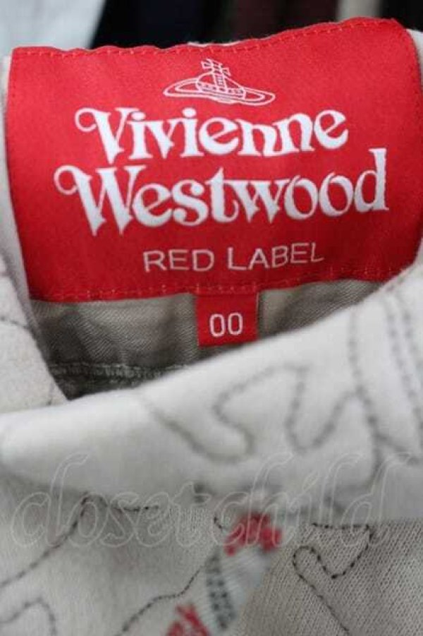 画像4: ヴィヴィアンウエストウッド 中古 / ウォーターオーブキルティング裏毛フーディワンピース 00 ベージュ  I-26-04-22-077-op-HD-ZI (4)