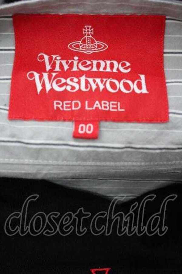 画像4: ヴィヴィアンウエストウッド 中古 / トルコオーガニック天竺Twin Eagle ワンピース（ツインイーグル）  黒Ｘ黄色  I-26-04-22-078-op-HD-ZI (4)