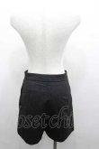 画像2: ANGLOMANIA 中古 / ストライプ変形ショートパンツ  黒Ｘ白  I-26-04-22-084-pa-HD-ZI (2)