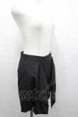 画像3: ANGLOMANIA 中古 / ストライプ変形ショートパンツ  黒Ｘ白  I-26-04-22-084-pa-HD-ZI (3)