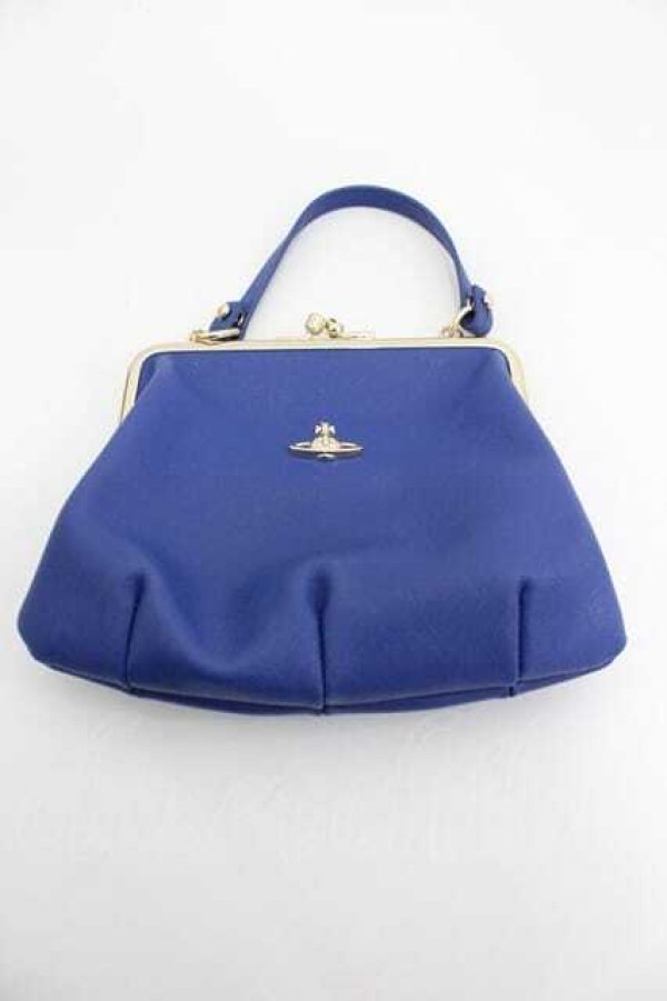 画像3: ヴィヴィアンウエストウッド 中古 / GRANNY FRAME PURSE  エレクトリックブルー  I-26-04-22-086-ba-HD-ZI (3)