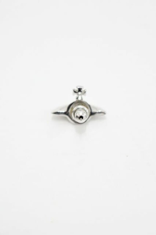 画像2: ヴィヴィアンウエストウッド 中古 / ソリッドオーブピアス  シルバー  I-26-04-22-088-ac-HD-ZI (2)