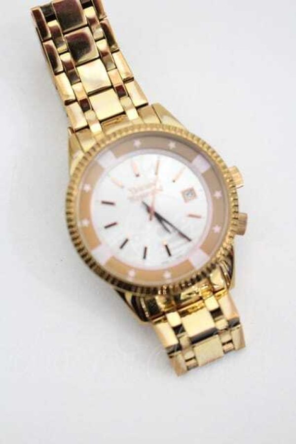 画像6: ヴィヴィアンウエストウッド 中古 / オーブデザイン腕時計  ゴールド  I-26-04-22-090-gd-HD-ZI (6)