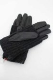 画像2: ヴィヴィアンウエストウッド 中古 / ニットレザーグローブ  黒  I-26-04-22-095-gd-HD-ZI (2)