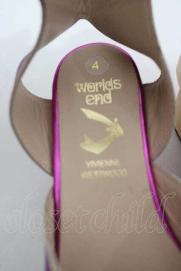 画像5: ヴィヴィアンウエストウッド 中古 / ロッキンホーススレイブ 約24CM(内側採寸) 濃ピンク  I-26-04-22-100-bl-HD-ZI (5)