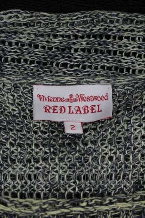 画像4: ヴィヴィアンウエストウッド 中古 / グラデーションカーディガン 2 イエロー  I-26-04-22-010-to-HD-ZI (4)