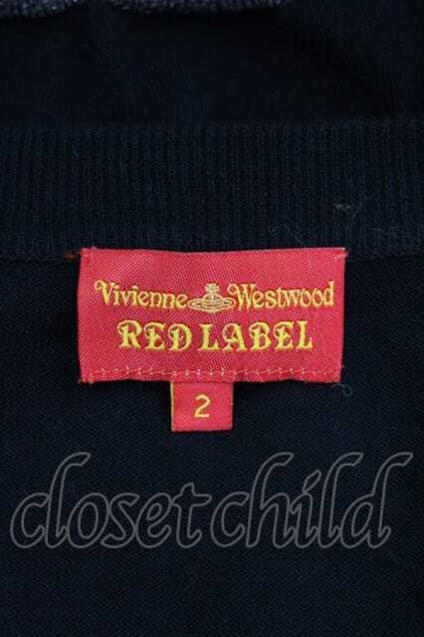 画像4: ヴィヴィアンウエストウッド 中古 / 単色オーブ刺繍 ニットカーディガン 3  I-26-04-22-011-to-HD-ZI (4)