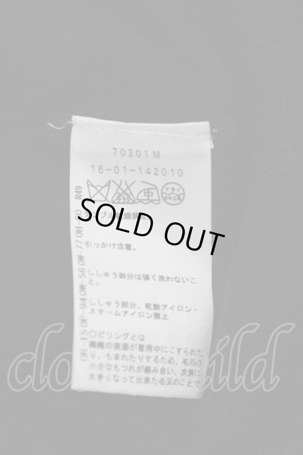 画像5: ヴィヴィアンウエストウッド 中古 / 単色オーブ刺繍ハイネックニットトップス 3 黒Ｘ赤  I-26-05-20-022-to-HD-ZI (5)