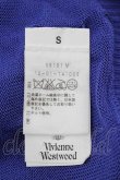 画像6: ヴィヴィアンウエストウッド 中古 / 透カシニットトップス S 青  I-26-05-20-025-to-HD-ZI (6)