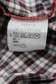 画像5: ヴィヴィアンウエストウッド 中古 / チェックフリル半袖シャツワンピース 2 グレーＸアカチェック  I-26-05-20-036-op-HD-ZI (5)