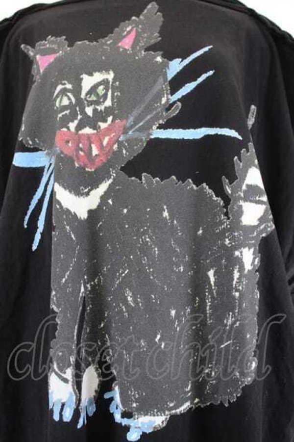 画像3: ヴィヴィアンウエストウッド 中古 / オーガニックBD天竺ロードキルキャットピローストレートドレス 00 黒  I-26-05-20-038-op-HD-ZI (3)