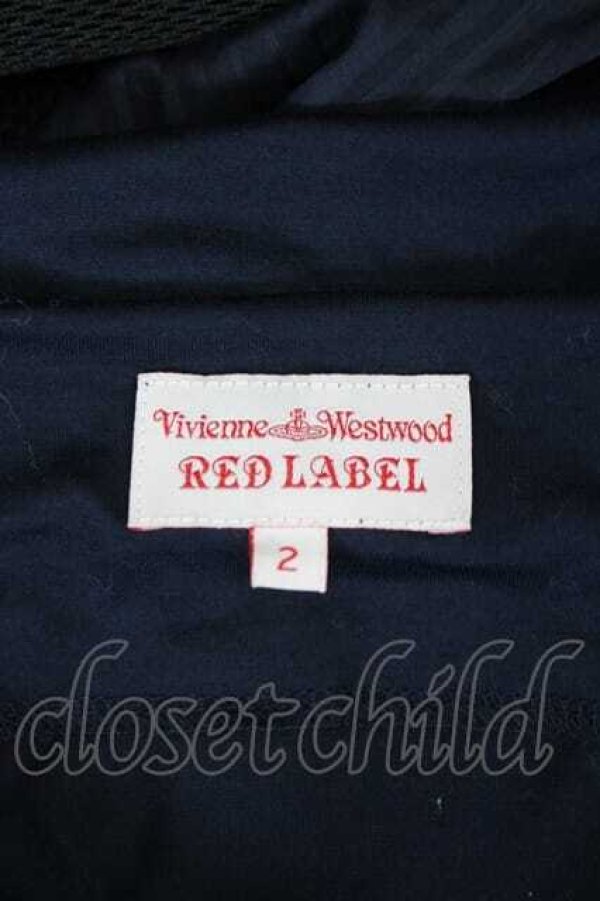 画像3: ヴィヴィアンウエストウッド 中古 / 裾切替エ半袖ワンピース 2 青  I-26-05-20-043-op-HD-ZI (3)