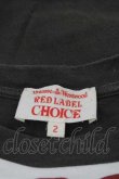 画像4: ヴィヴィアンウエストウッド 中古 / CHOICE英字カットソー 2 白Ｘグレー  I-26-05-20-005-to-HD-ZI (4)