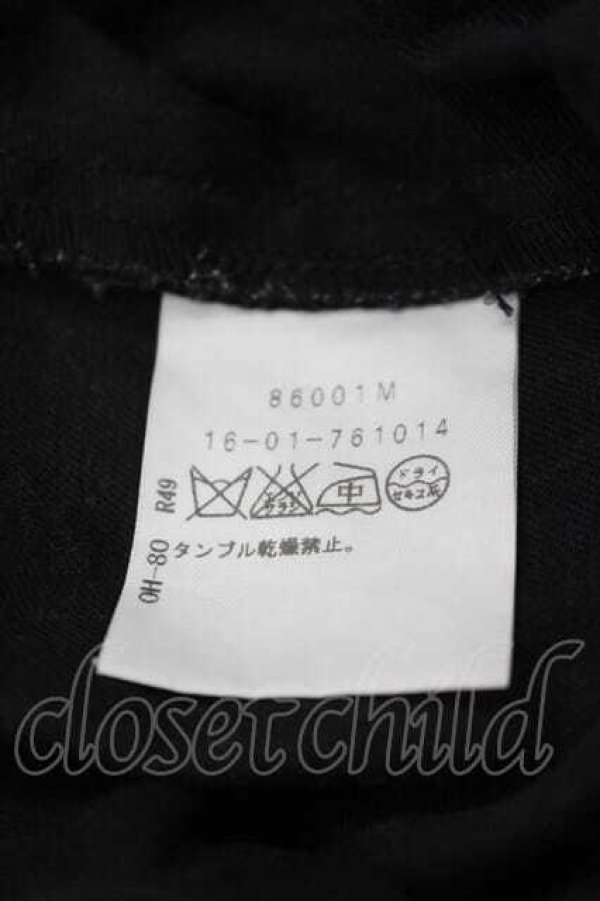 画像6: ヴィヴィアンウエストウッド 中古 / シルエット葉ッパ柄パンツ 1 黒  I-26-05-20-061-pa-HD-ZI (6)