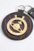 画像2: ヴィヴィアンウエストウッド 中古 / オーブキーホルダー  黒Ｘゴールド  I-26-05-20-076-ac-HD-ZI (2)